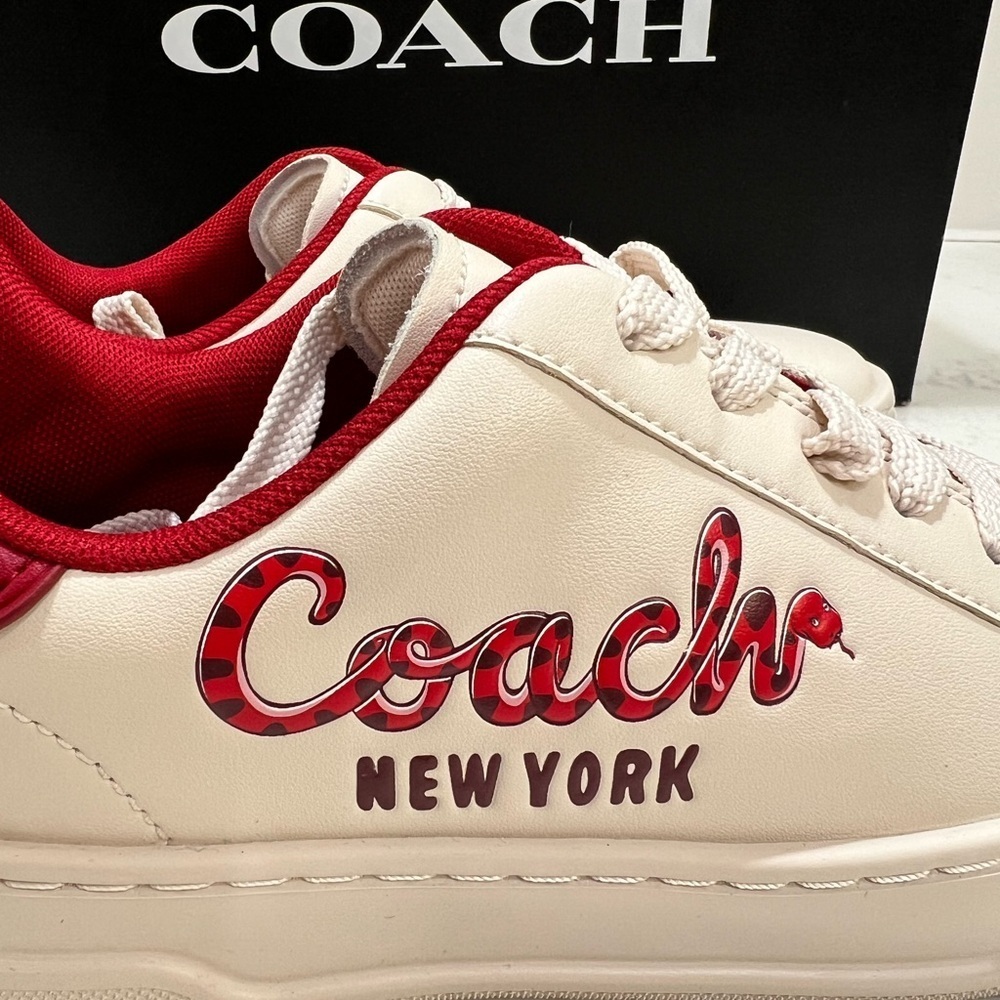 Coach Chalk Multi High Line Sneakers - Picture 8 of 11